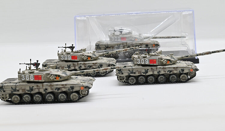 1:72 Chinese Type 96 Main Battle Tank Camouflage Paint Model Collection