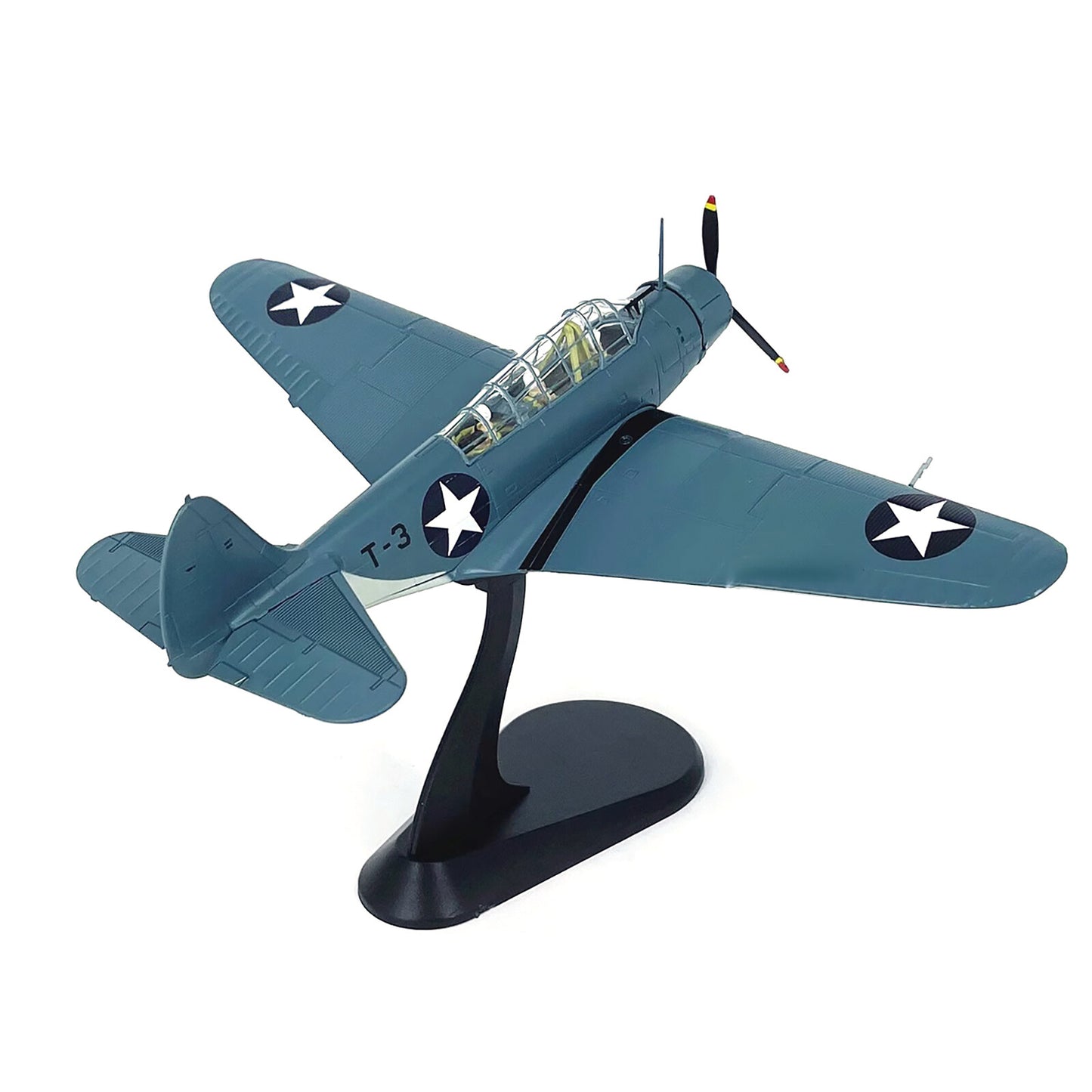 1/72 Scale Diecast Alloy WWII US Navy TBD Devastator Bomber Finished Model