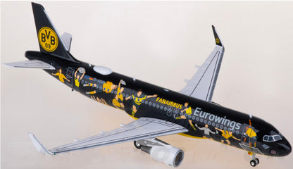 1:200 Herpa Eurowings AIRBUS A320 Passenger Airplane ABS Plastic Aircraft Model