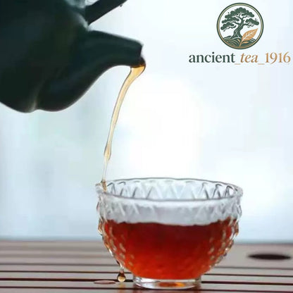 357g 2019 Pu'er Tea Ripe Tea Yunnan Menghai Pu Erh Tea Cake