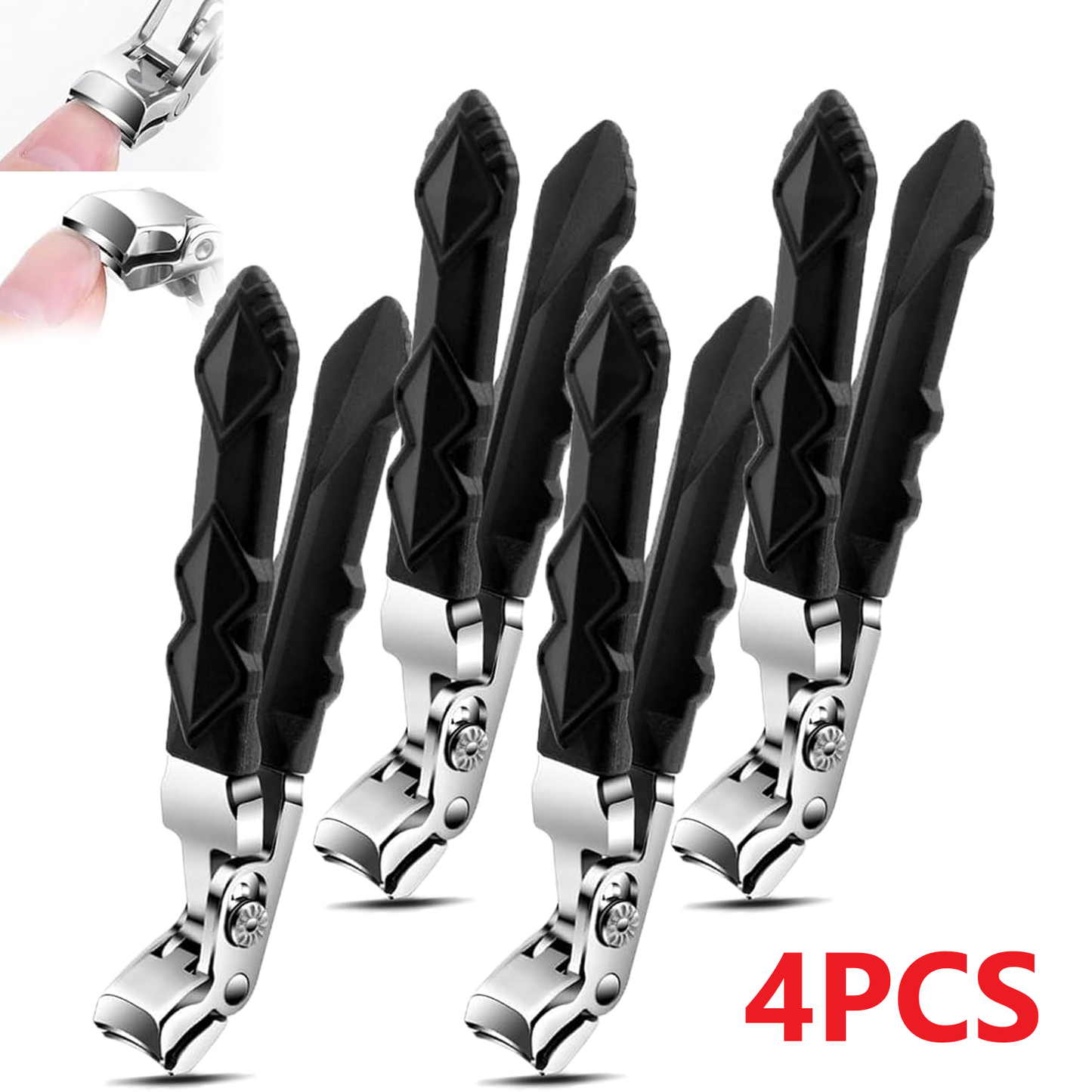 Extra Large Nail Clippers For Thick Nails Heavy Duty Stainless Professional Lot
