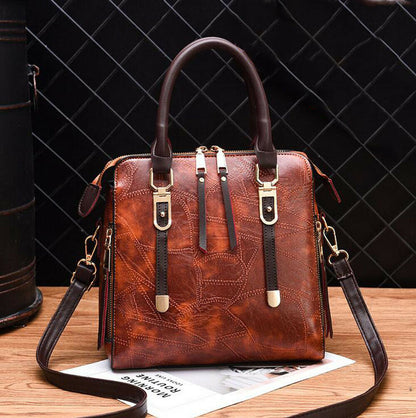 Women's PU Leather Handbags Crossbody Bag Tote Messenger Ladies Shoulder Purse
