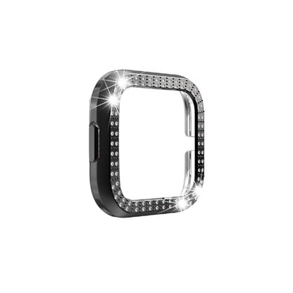 Hard Plastic Shiny Crystal Watch Case Frame For Fitbit Versa 2 Smart Watch ee