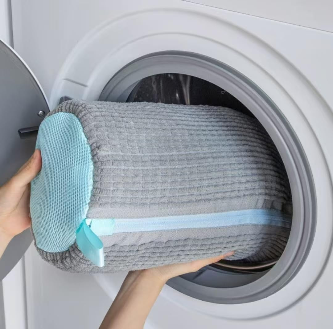 Reusable Zippered Shoes Laundry Bag Cleaner for Washing Machine Safety Tool AU