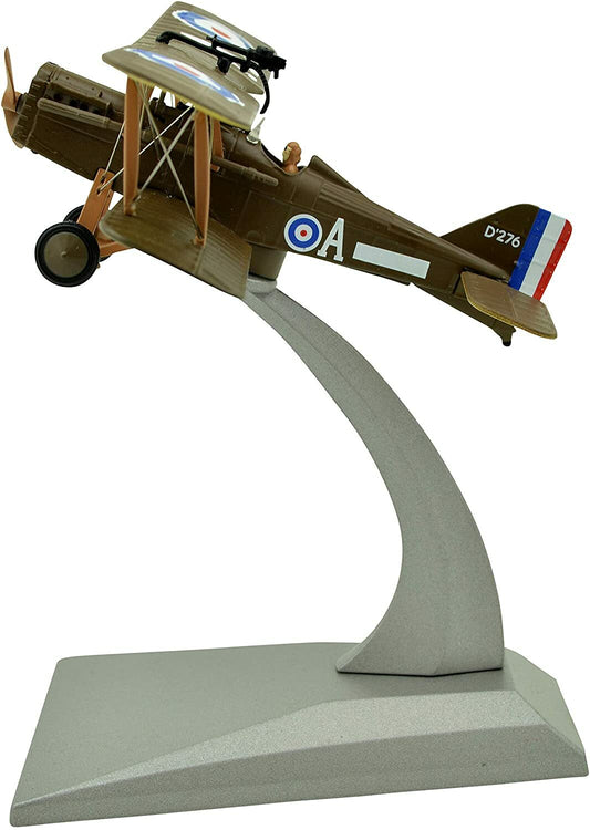 1:72 Royal Aircraft Factory S.E.5a Biplane Fighter Metal Airplane Model,RAF 1918