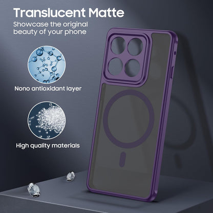 Magnetic for Motorola Moto Edge 2025 Case [Compatible with Magsafe] Slim Thin Tr