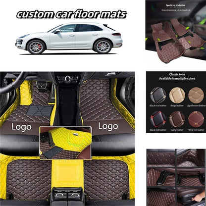 Fit for Jaguar All Models Car Floor Mats Luxury Custom Auto Carpets Waterproof