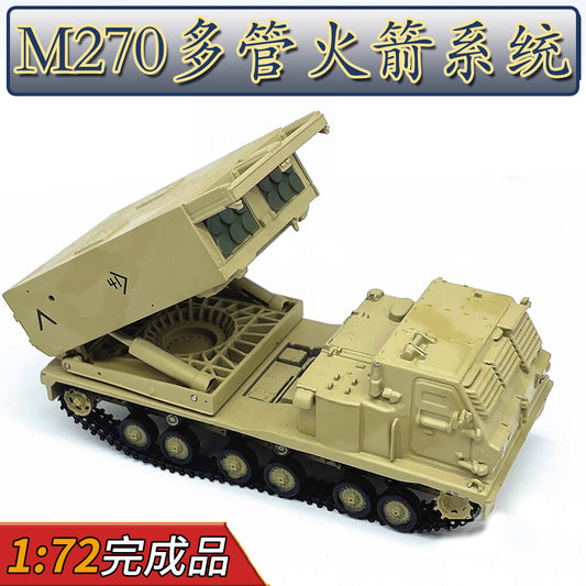 1:72 US.M270 Multiple Rocket Launcher Desert Model finished