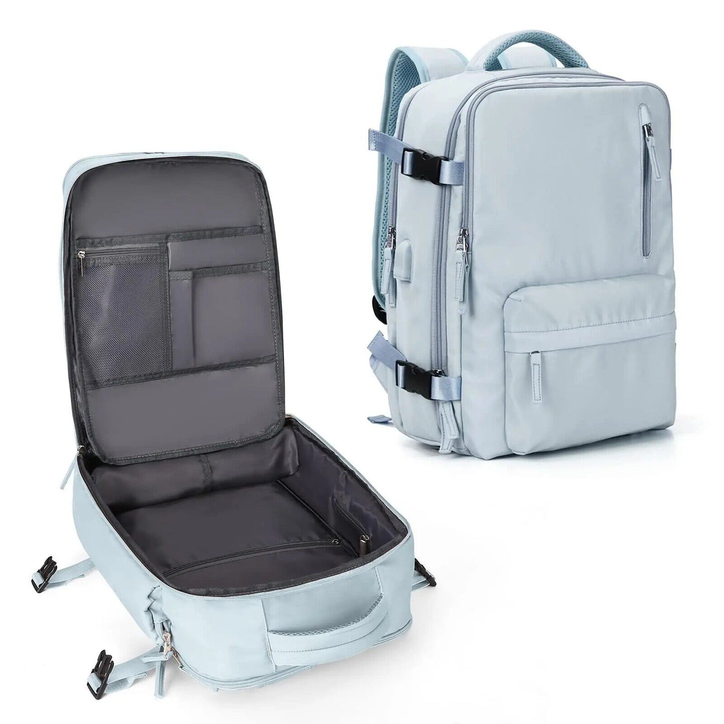 Lightweight Travel Backpack Bags Women's Multifunctional Charging Woman Luggage