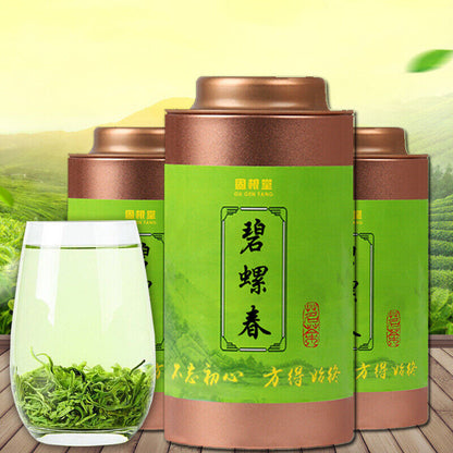 New Certified Biluochun Green Tea Organic Specialty Tea Healthy Drink Canned125g