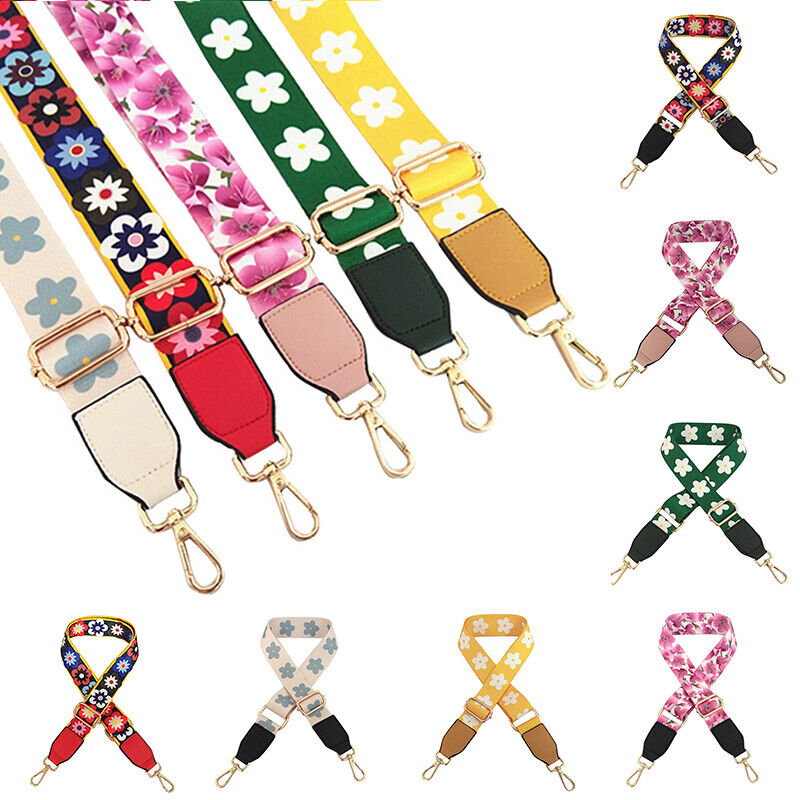 Adjustable Bag Shoulder Strap CrossBody Canvas Replacement For Handbag Handle US