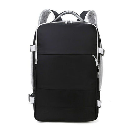 Women Travel Backpack Water Daypack Bag With Luggage Port Backpack