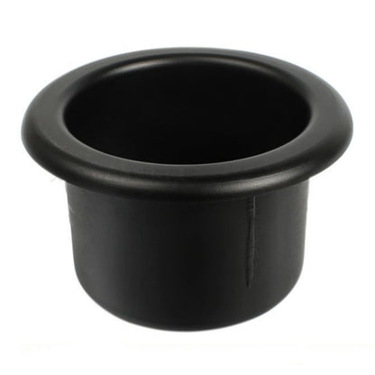 3X Black Plastic Cup Holders Fit For Boat Sofa Cars Motor Homes Auto Etc
