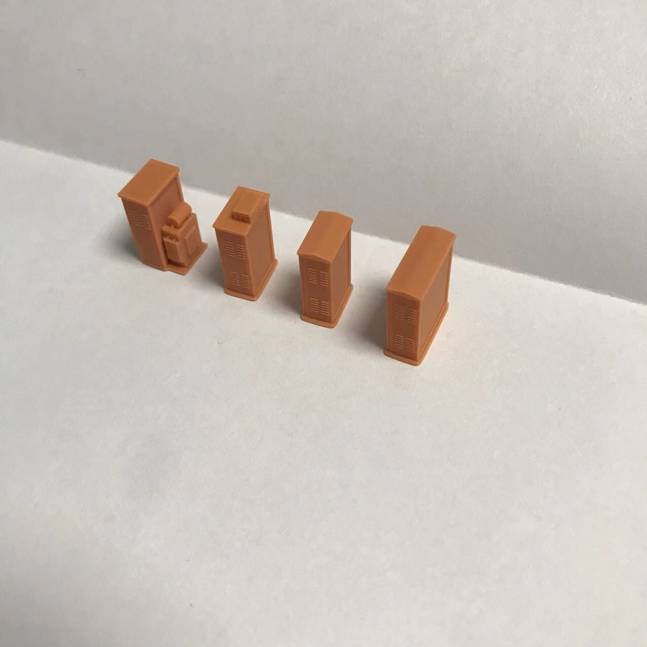 Yao's Studio LYT64011 1/64 Power Transformer Cabinet FOR Model Car Display Prop