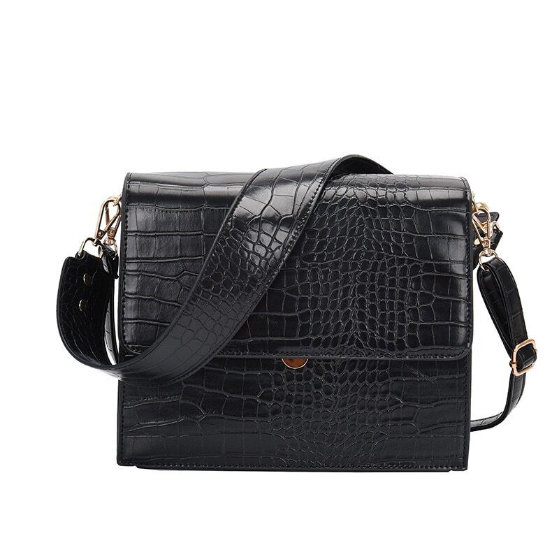PU Leather Shoulder Crossbody Bags Women Bag Pattern Casual Tote Bag