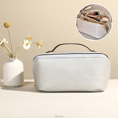 Makeup Bag Cosmetic Toiletries Organizer Traveling Waterproof Storage Case Purse