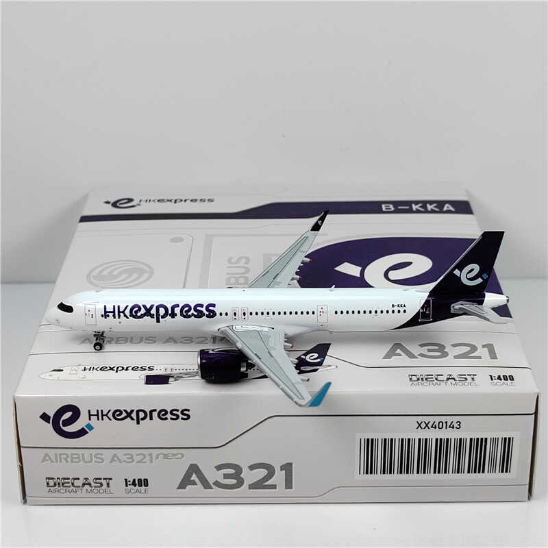 1:400 JC Wings HKEXPRESS AIRBUS A321neo Passenger Airplane Diecast Model