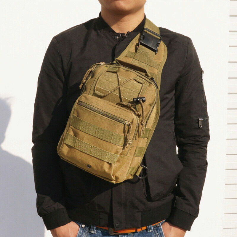 Military Tactical Backpack Camouflage Shoulder Bag Daypack 600D Backpack