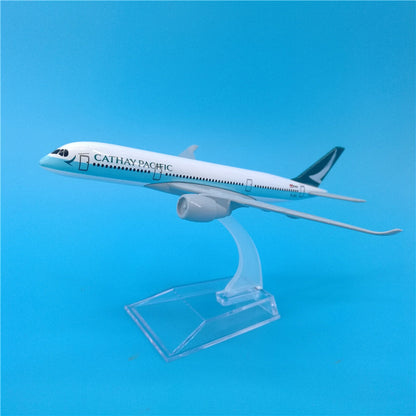 1:400 Aircraft Asia Cathay Pacific A350 Diecast Plane Model Souvenir Ornaments