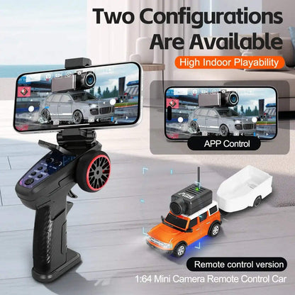 Mini RC Car – 720P FPV Camera Remote Racing Vehicle