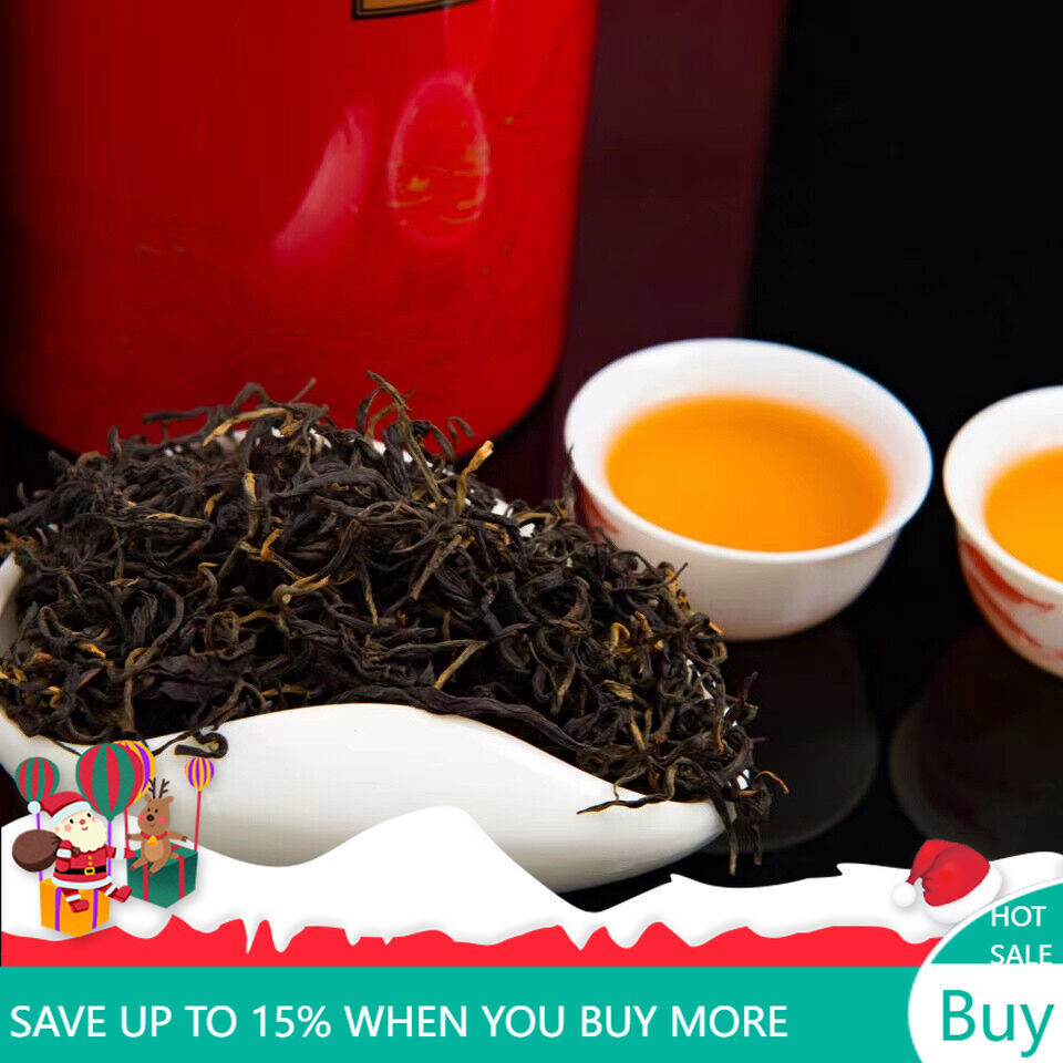 250g Yingjiu Black Tea Chinese Black Tea Benefits Can Package Organic Oolong Tea