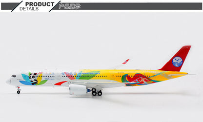 1:200 Aviation SICHUAN AIRLINES AIRBUS A350-900 Passenger Airplane Diecast Model