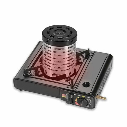 Heater Stove Delicate Texture Gas Warmer Stainless Steel Cover Outdoor Camping