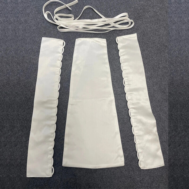 Wedding Dresses Zipper Replacement Adjustable Slim Fit Satin Corset Back Lace Up
