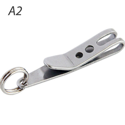 Mini Pocket Clips Carabiner Bag Waist Belt Clip Key Buckles Holder Outdoor T-cx