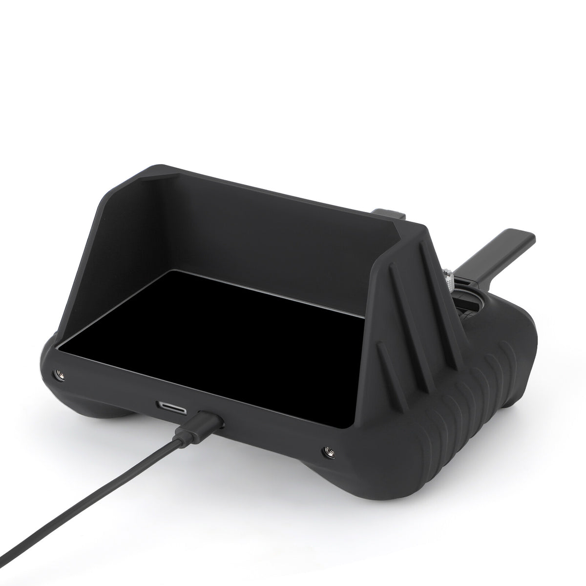 Silicone Protective Case with Sun Shade Hood for DJI Air 3 RC 2 Remote Control