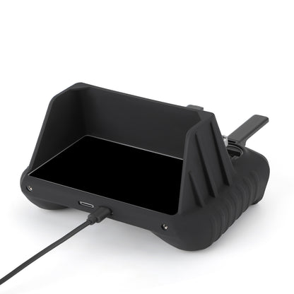 Silicone Protective Case with Sun Shade Hood for DJI Air 3 RC 2 Remote Control