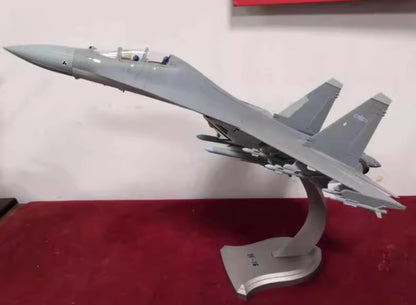 1:40 57CM China J-16 Fighter Jet Plane Aircraft Diecast Military Airplane Model