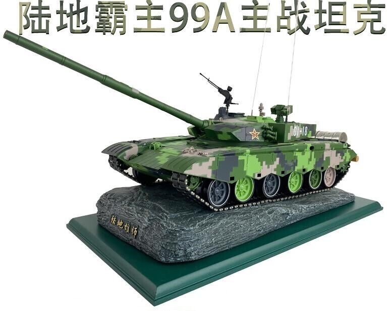 1:24 50CM Chinese New Type 99A Main Battle Tanks Diecast Military Armor Model