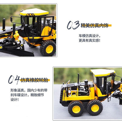 1:35 27CM SANY SMG200 MOTOR GRADERS Construction Equipment Machine Diecast Model