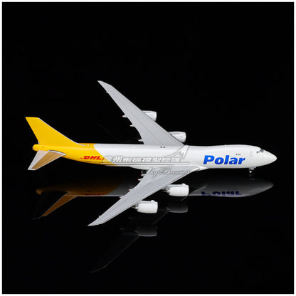 1:400 JC Wings Polar Air Cargo BOEING 747-8F Airplane Diecast Aircraft Model