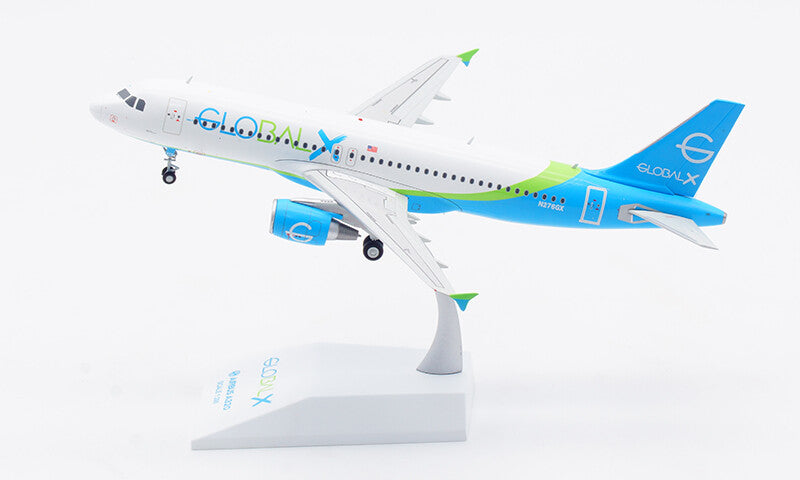1:200 JC Wings GLOBALX AIRBUS A320 Passenger Airplane Diecast Aircraft Model