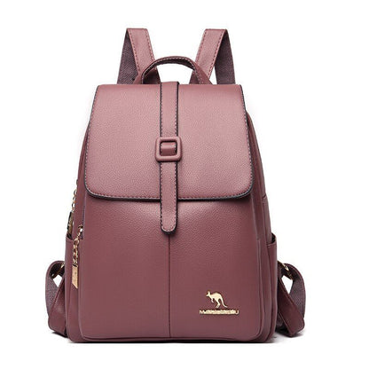 Summer Leather Backpacks Shoulder Bags Traveling Purse School Bags 1 PC Backpack