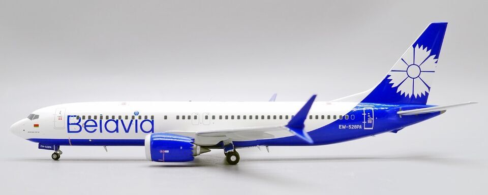 1:200 JC Wings Belavia BOEING 737 MAX 8 Passenger Plane Diecast Aircraft Model