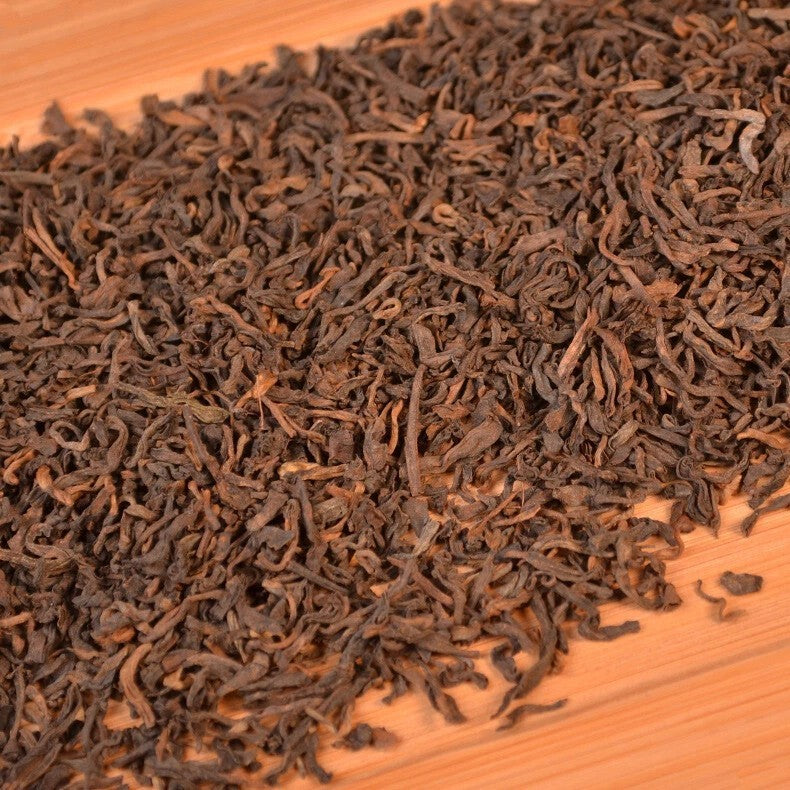 1000g YunNan MengHai Puer Ripe Tea Loose Tea Cooked Puerh Mellow pu'er tea