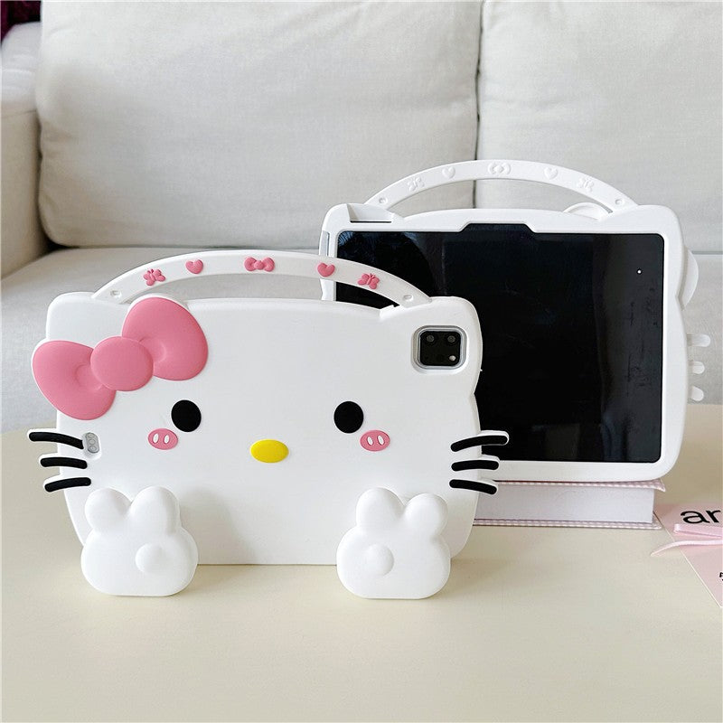 Kitty Kid Stand Case Cover For iPad mini567/ipad air2/ipad6/10th/11th/Air Pro