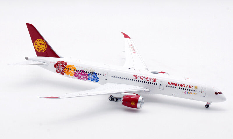 1:200 Aviation JUNEYAO AIR BOEING B787-9 Passenger Airplane Diecast Plane Model