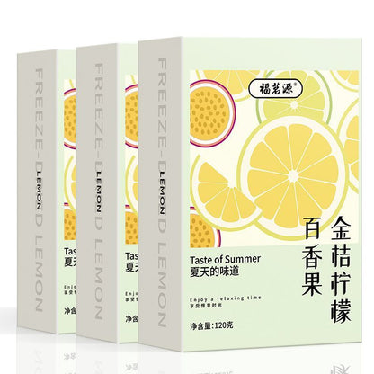 120g Kumquat Lemon Passion Fruit Tea Fruit Tea Honey Freeze-dried Lemon Slice