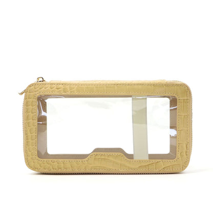 Travel Cosmetic Bag Waterproof Toiletry Bag Makeup Storage Organizer Clear Purse