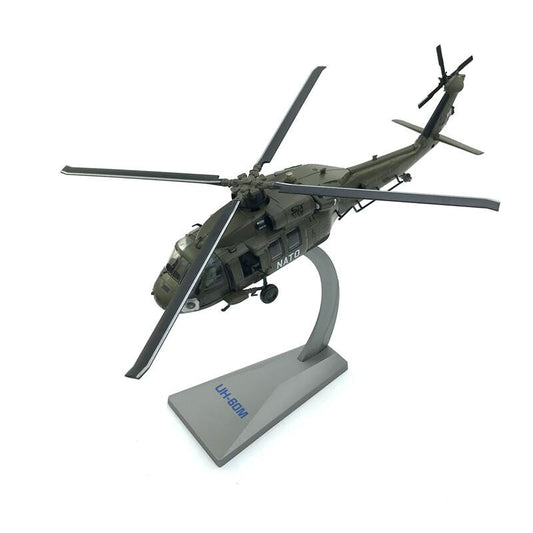 for AF1 US UH-60A Black Hawk Helicopter Army NATO 87-24629# Green 1/72 Model