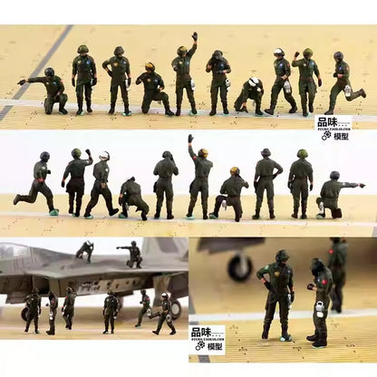 1/72 Air Force Ground Troops 10 Soldier Model