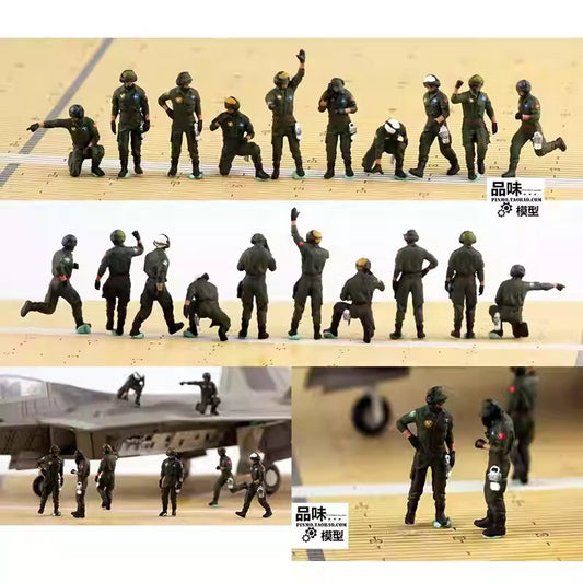 1/72 Air Force Ground Troops 10 Soldier Model