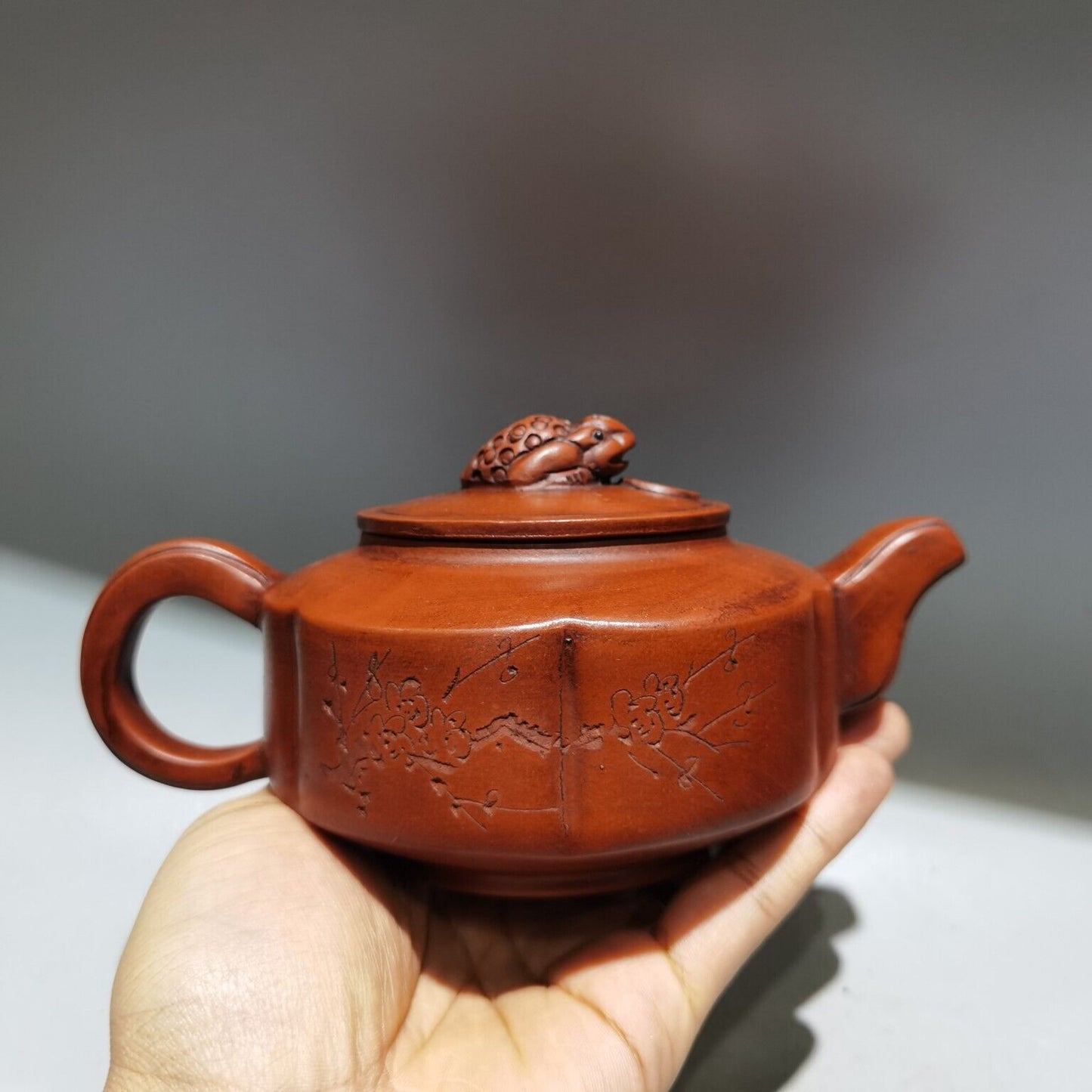 chinese yixing purple clay teapot tea set pot zisha ceramic cute decor figurine