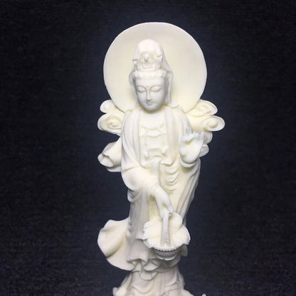 Resin Guanyin Bodhisattva Characters Statue Chinese Buddha Statues Decoration