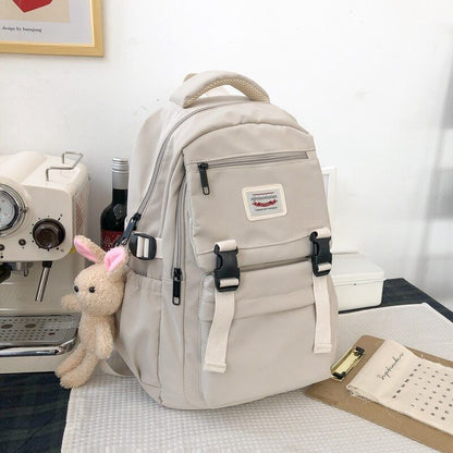 Nylon Women Backpack Female Students Schoolbag Simple Sense Travel bag
