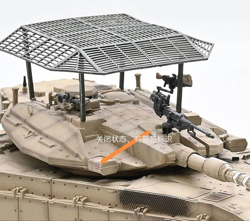 Sanrong 1/72 END WAR Merkava 3D Main Battle Tank + Ground Plate + Figure Model